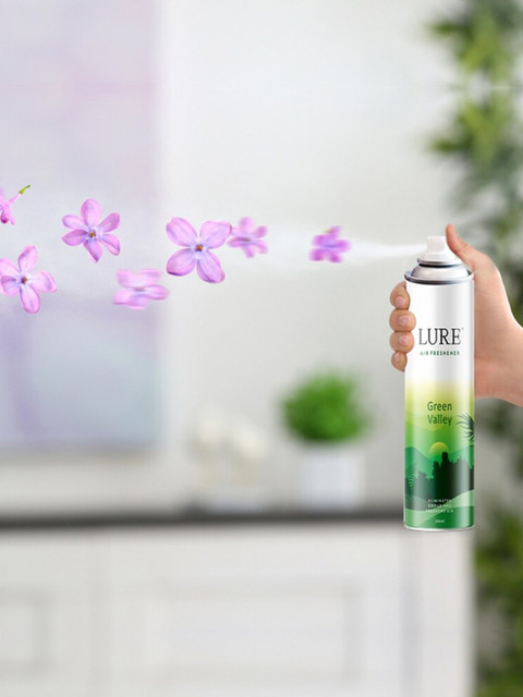 LURE 3 Pieces of Air Freshener - Floral Mist - 220ml Each - Image 2