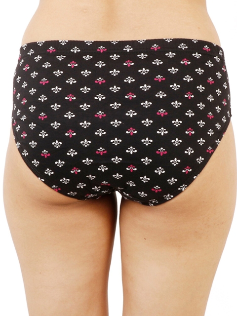 LADYLAND Women Pack Of 3 Assorted Floral Printed Cotton Hipster Briefs - Image 7