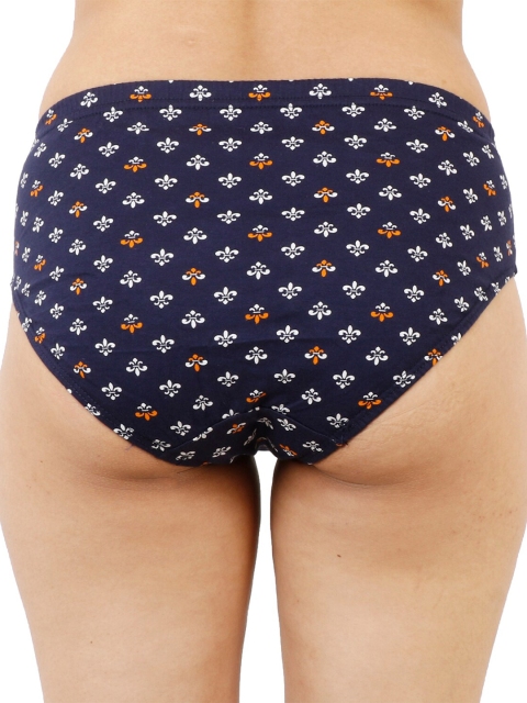 LADYLAND Women Pack Of 3 Assorted Floral Printed Cotton Hipster Briefs - Image 6
