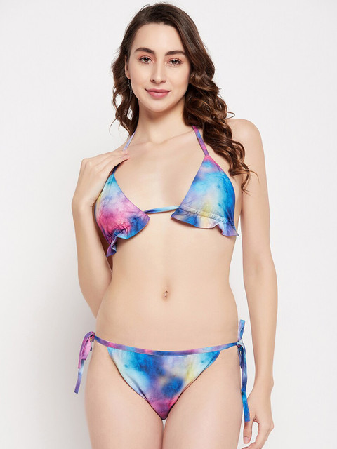 SECRETS BY ZEROKAATA Printed Swim Bikini Set