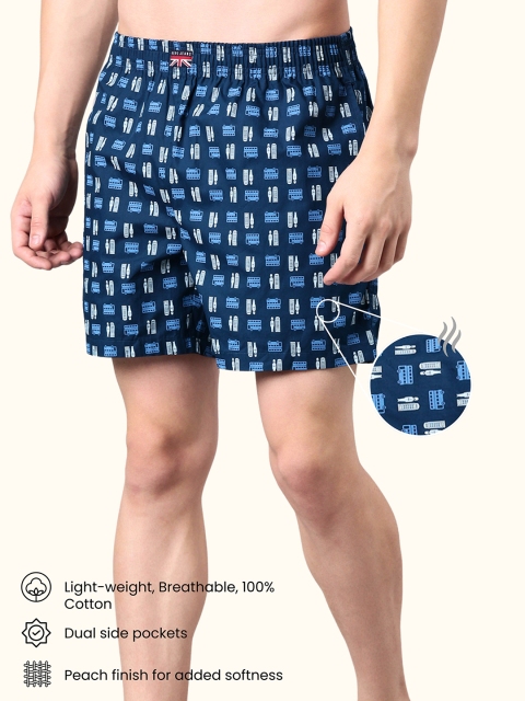 Pepe Jeans Men Printed Cotton Boxers - Image 6