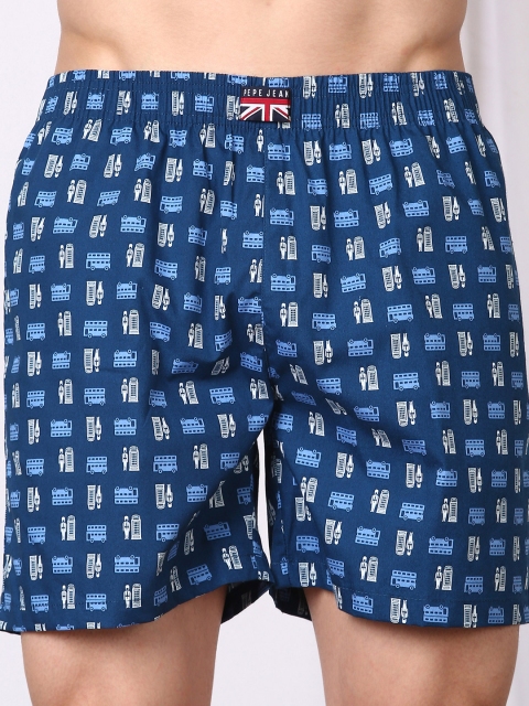 Pepe Jeans Men Printed Cotton Boxers - Image 5