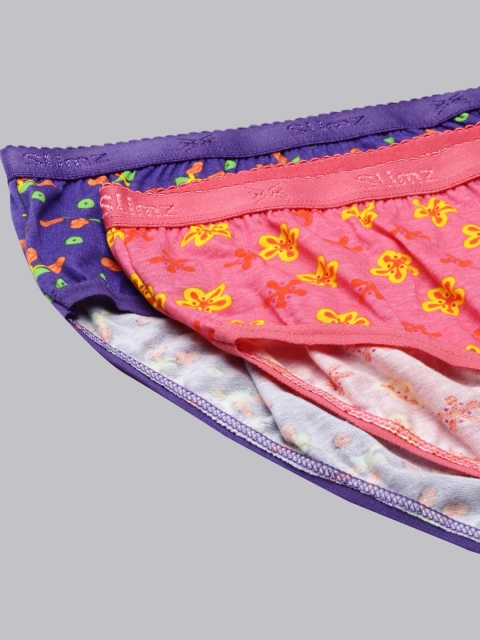 DIXCY SCOTT Slimz Women Pack Of 4 Assorted Cotton Hipster Briefs - Image 6