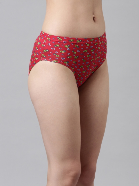 DIXCY SCOTT Slimz Pack Of 6 Assorted Cotton Bikini Briefs - Image 2