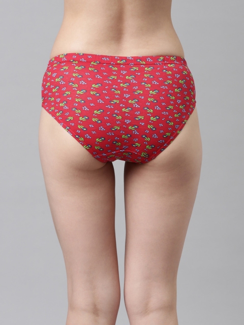 DIXCY SCOTT Slimz Pack Of 6 Assorted Cotton Bikini Briefs - Image 4