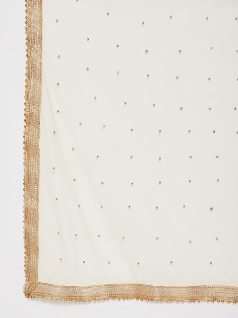 Clora Creation Ethnic Motifs Embroidered Dupatta with Sequinned - Image 2