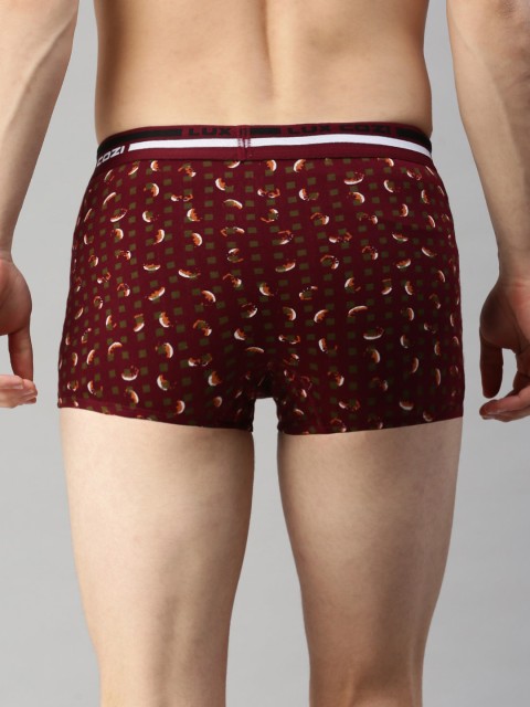 Lux Cozi Men Pack Of 2 Assorted Cotton Trunks - Image 3