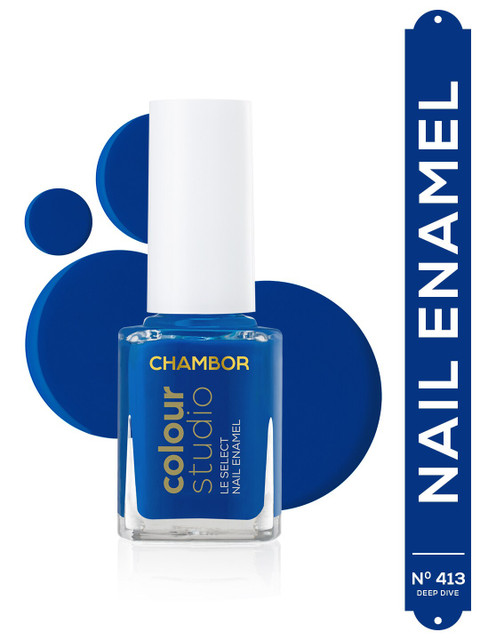 Chambor Le Select Quick Drying & Chip Resistant Nail Enamel 10 ml - Deep Dive N 413