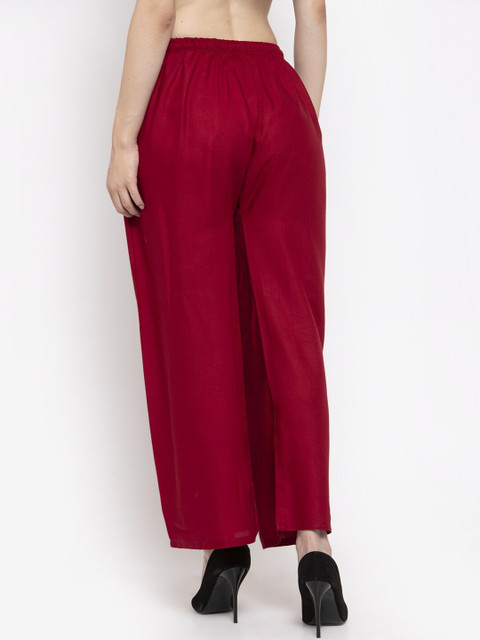 Clora Creation Women Straight Fit Palazzos - Image 3