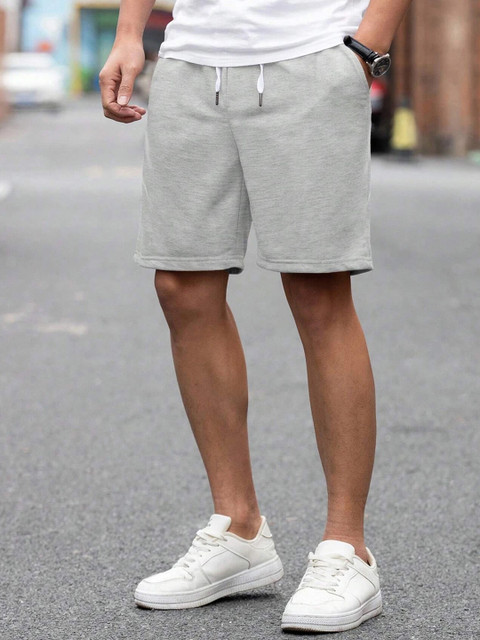 NOBERO Men Mid-Rise Cotton Shorts