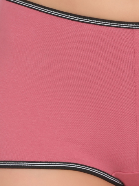 Clovia Women Cotton Mid Waist Boyshorts - Image 5