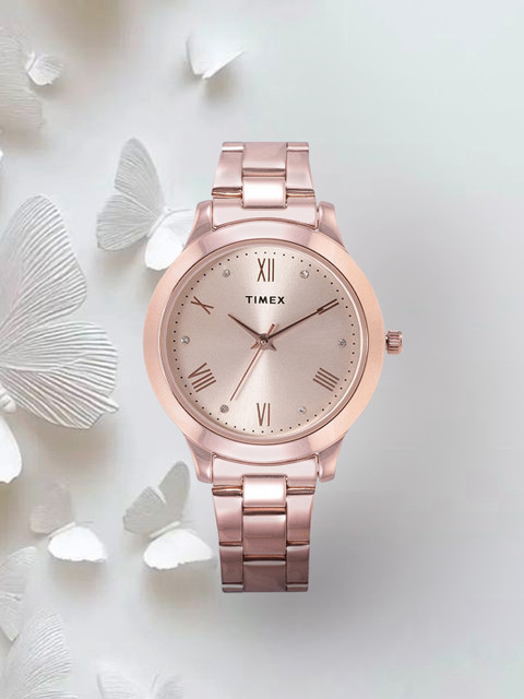 Timex Women Bracelet Style Straps Analogue Watch TWEL99SMU09