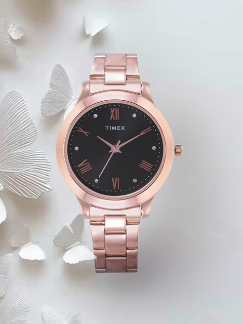 Timex Women Bracelet Style Straps Analogue Watch TWEL99SMU08