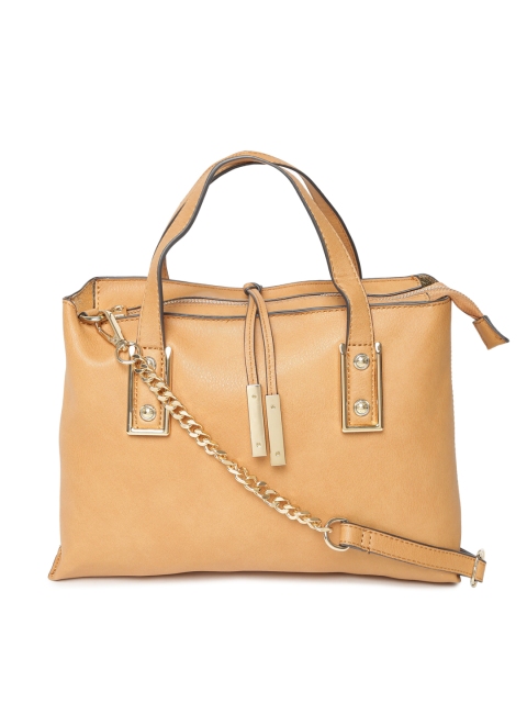 Aldo Handbags Price List In India December 2018 Aldo Brown Solid Handheld Bag Image