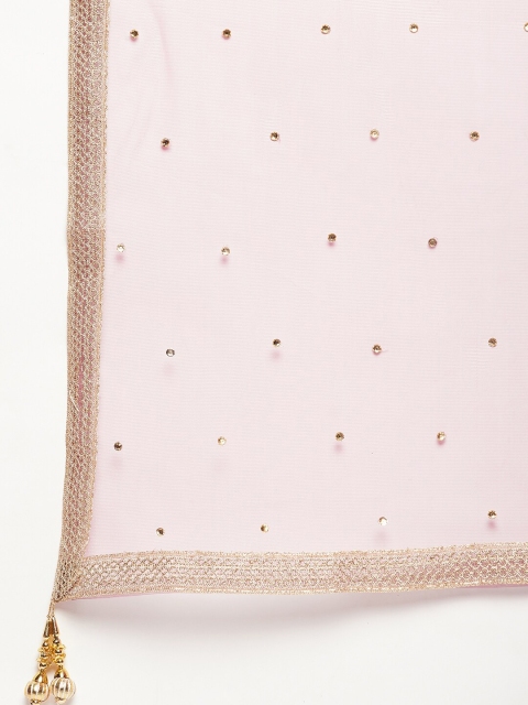 Clora Creation Net Dupatta with Sequinned - Image 6