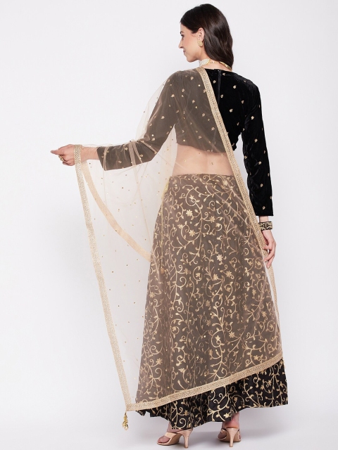 Clora Creation Embroidered Dupatta With Sequinned - Image 4