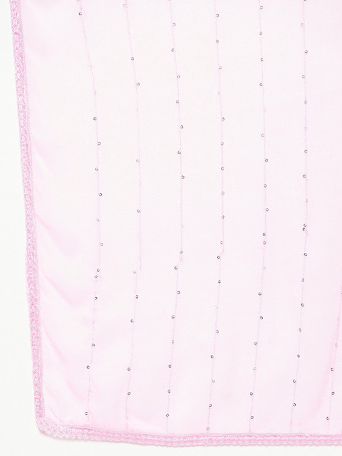 Clora Creation Embroidered Chiffon Dupatta with Sequinned - Image 6