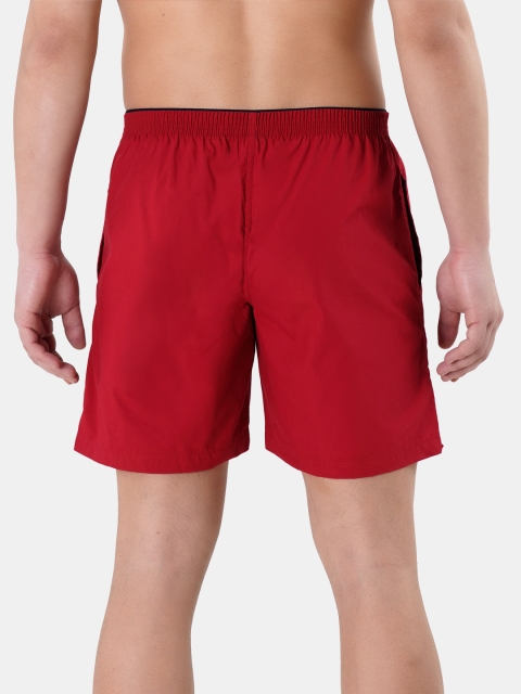U.S. Polo Assn. Coral Red Solid Pure Cotton Boxers I108-125-PL - Image 3