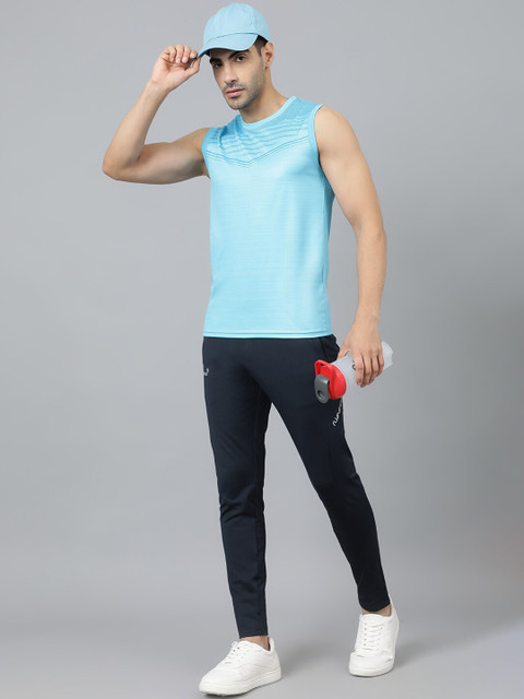 SPORT SUN Men Regular Fit Mid-Rise Track Pants - Image 3