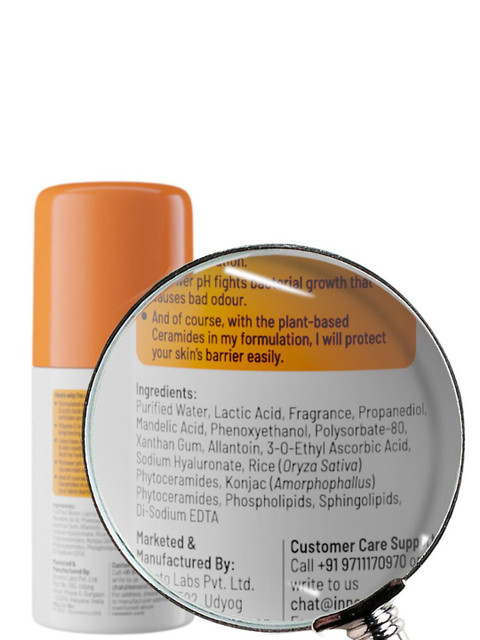 Chemist at Play Aqua Fragrance Odour Control Underarm Roll On with Ceramides - 40 ml - Image 3
