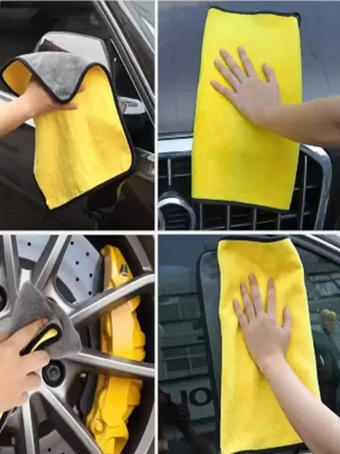 DALUCI Pack of 6 Microfiber Cleaning Cloth - Image 3