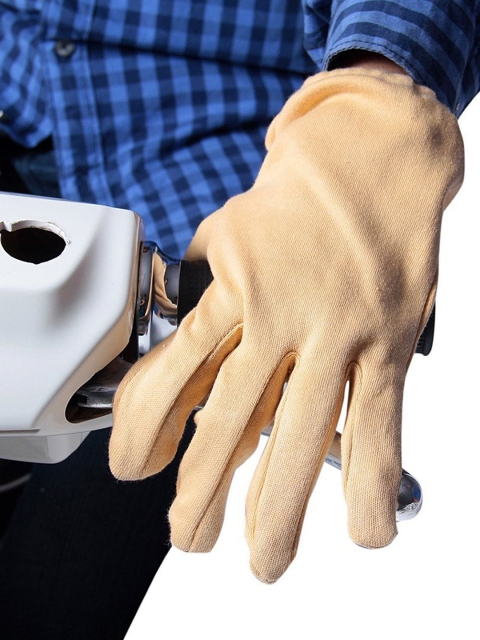Aadikart Cotton Half Hand Gloves - Image 4
