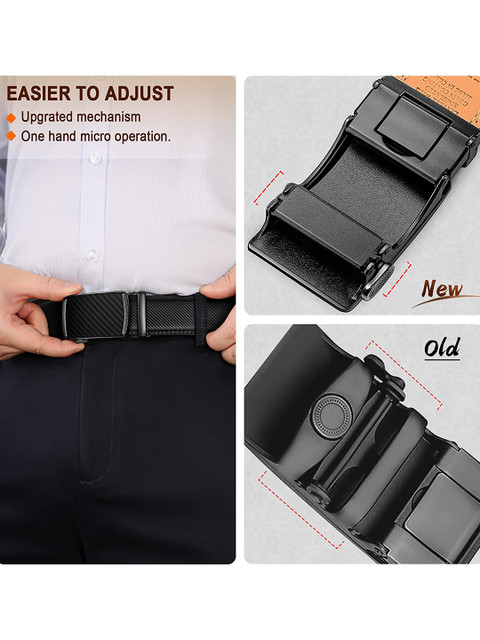 ZORO Men Textured Leather Formal Belt - Image 6