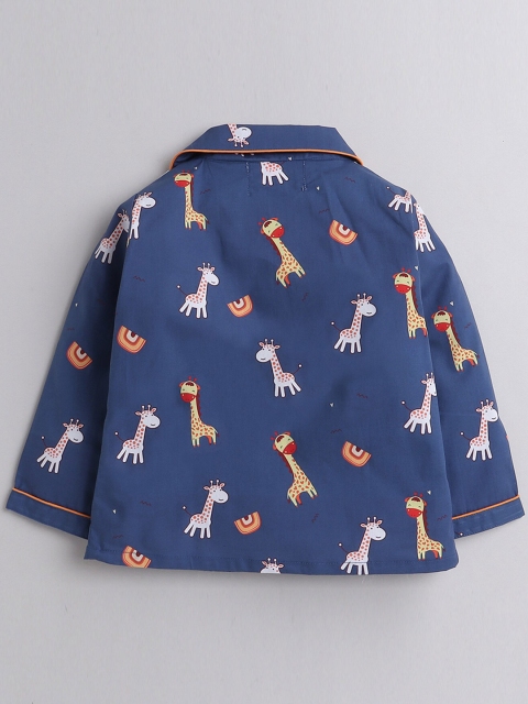 Knitting Doodles Kids Printed Night Suit - Image 3