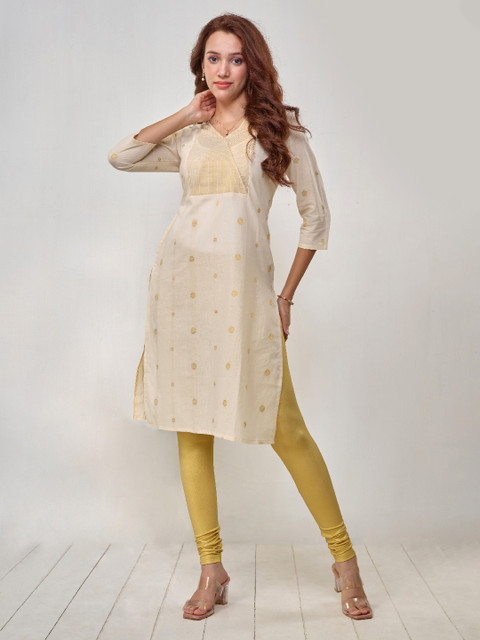 LYRA Women Churidar length Cotton Ethnic Leggings