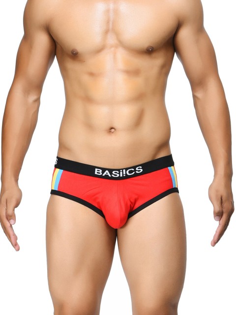 BASIICS by La Intimo Men Mid-Rise Cotton Basic Briefs - Image 2