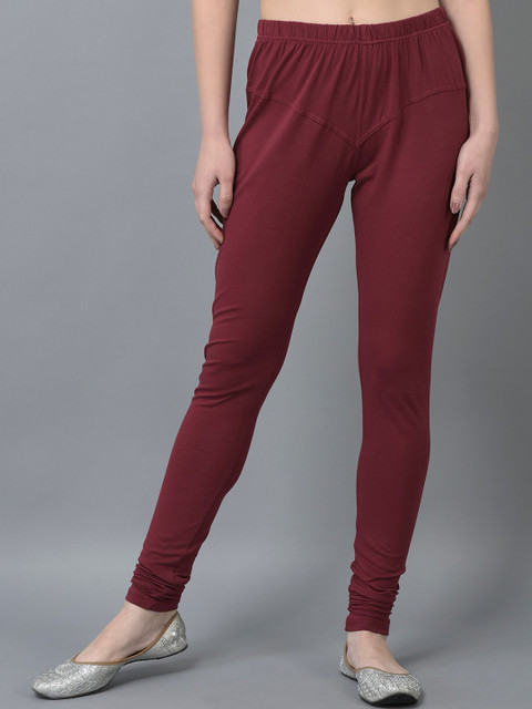Dollar Missy Women Cotton Super Soft Full Length Churidar Leggings