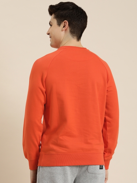 HERE&NOW Typography Printed Pure Cotton Pullover Sweatshirt - Image 4