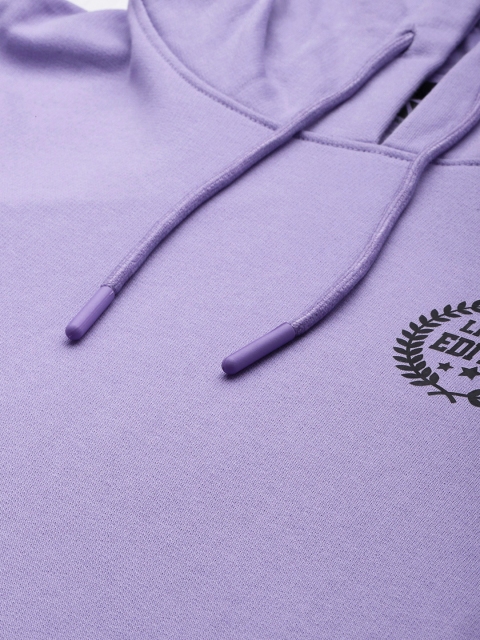 HERE&NOW Solid Long Sleeves Hooded Sweatshirt - Image 2
