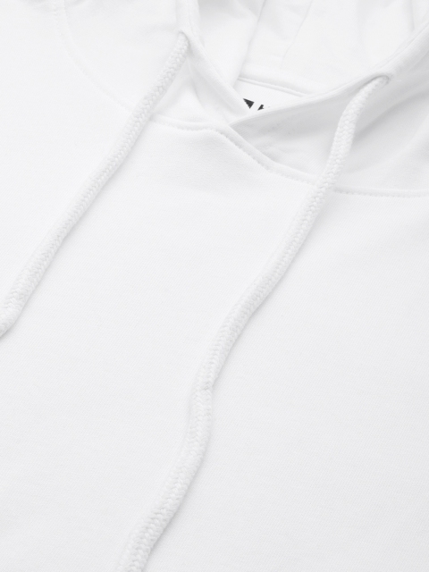 HERE&NOW Graphic Printed Hooded Cotton Sweatshirt - Image 2