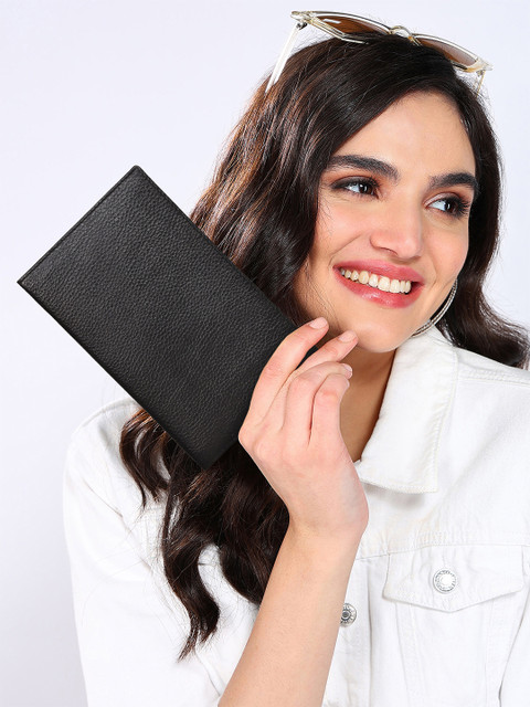 Sassora Leather RFID Travel Document Holder