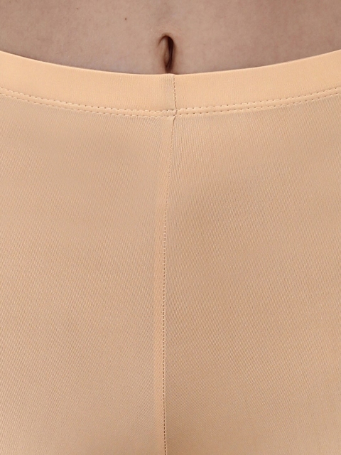 SOIE Women Mid Rise Soft Polyamide Spandex Knee Length Cycling shorts - Image 5