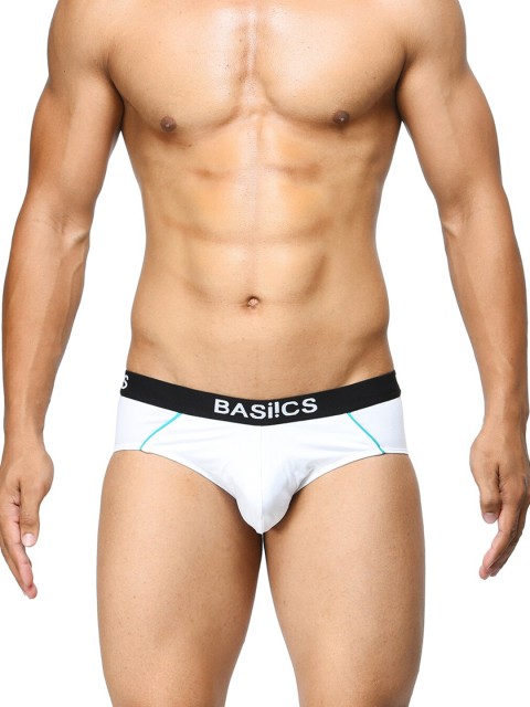 BASIICS by La Intimo Men Cotton Inner Elastic Basic Briefs - Image 3