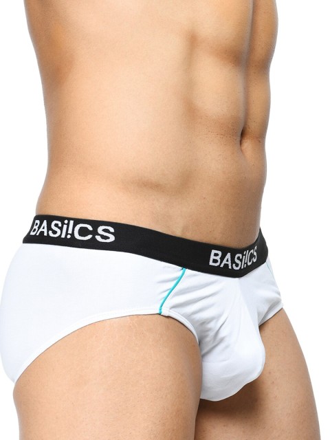 BASIICS by La Intimo Men Cotton Inner Elastic Basic Briefs - Image 5