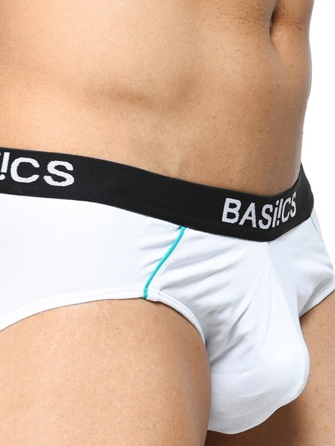 BASIICS by La Intimo Men Cotton Inner Elastic Basic Briefs - Image 7