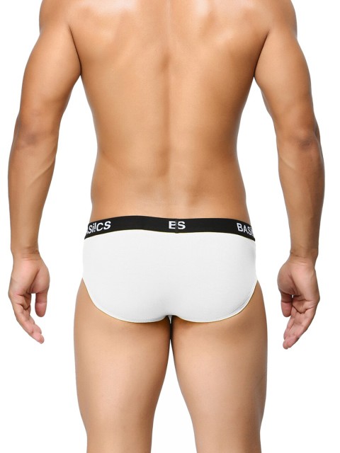 BASIICS by La Intimo Men Cotton Inner Elastic Basic Briefs - Image 4