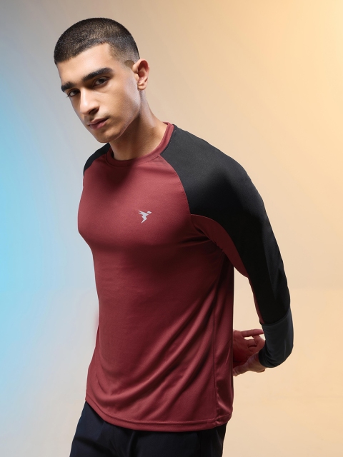 Technosport Raglan Sleeves Antimicrobial Slim Fit Sports T-shirt - Image 6