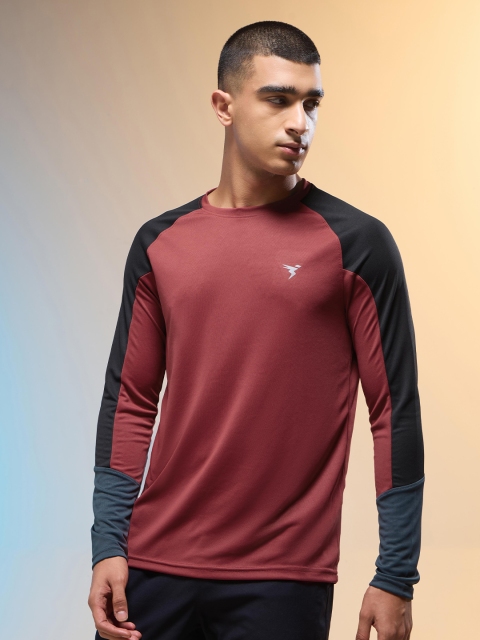 Technosport Raglan Sleeves Antimicrobial Slim Fit Sports T-shirt - Image 2