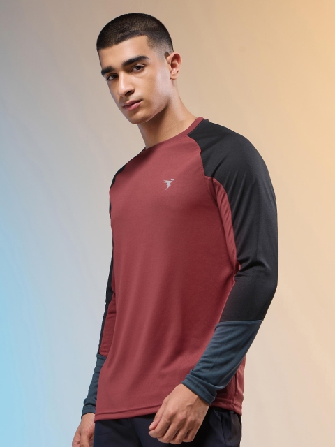 Technosport Raglan Sleeves Antimicrobial Slim Fit Sports T-shirt - Image 4