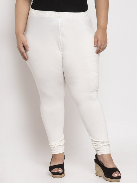 TAG 7 Women Plus Size Churidar-Length Leggings