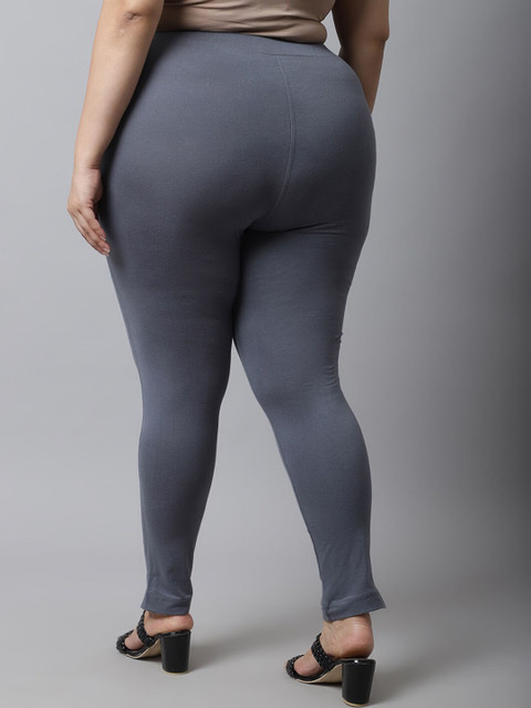TAG 7 Women Plus Size Cotton Ankle Length Leggings - Image 4