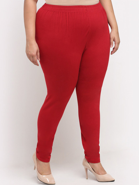 TAG 7 Women Plus Size Cotton Ankle Length Leggings - Image 2