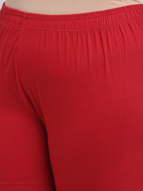 TAG 7 Women Plus Size Cotton Ankle Length Leggings - Image 5