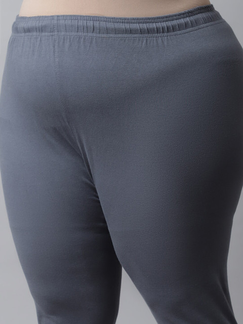 TAG 7 Women Plus Size Ankle Length Cotton Leggings - Image 6