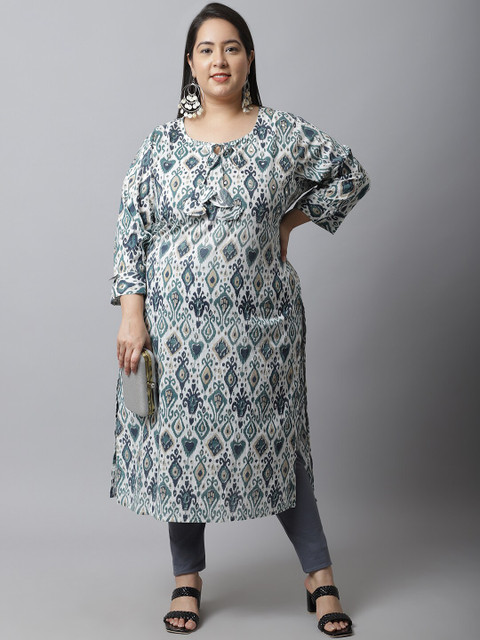 TAG 7 Women Plus Size Ankle Length Cotton Leggings - Image 5