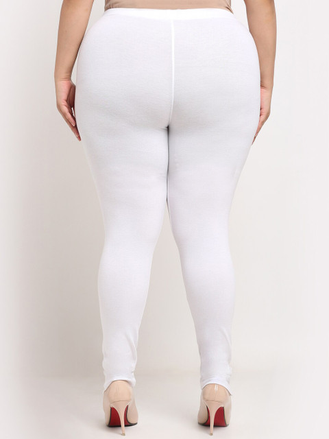 TAG 7 Women Plus Size Ankle Length Cotton Leggings - Image 3